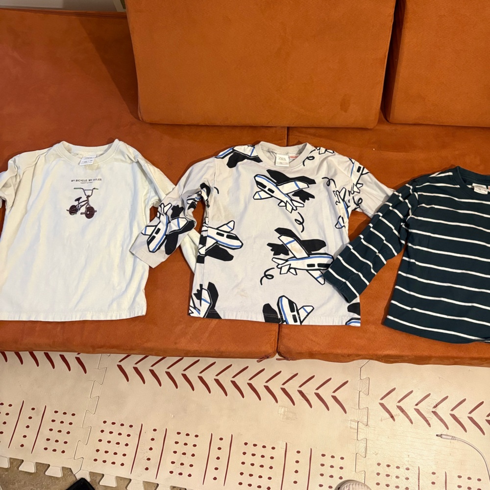 Zara Kids Bundle | 3 Shirts | Size 3–4